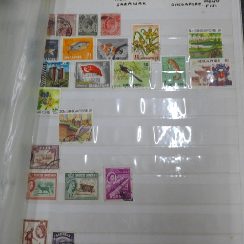 661 - Four albums of world stamps