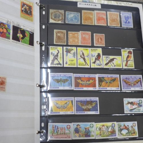 661 - Four albums of world stamps