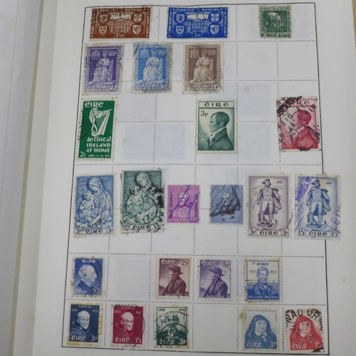 661 - Four albums of world stamps