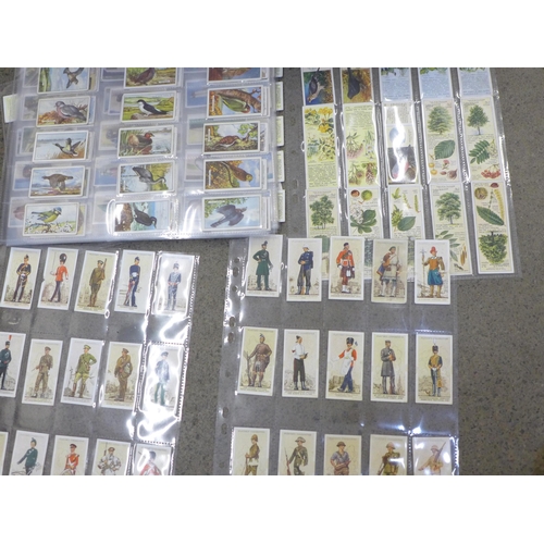 666 - A large quantity of cigarette cards including 28 John Player complete albums