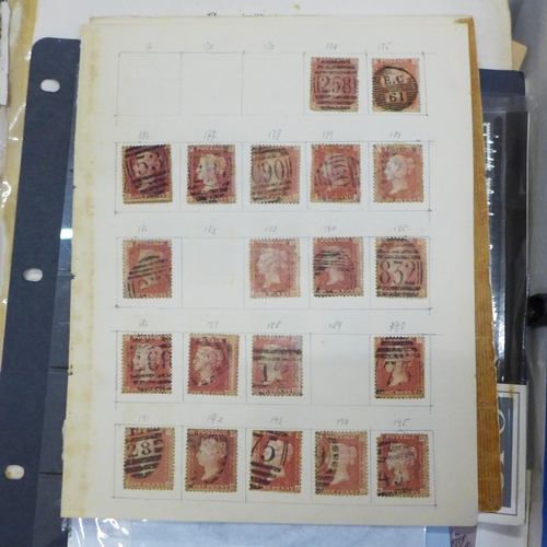 692 - A box file of Great Britain stamps, covers, etc.