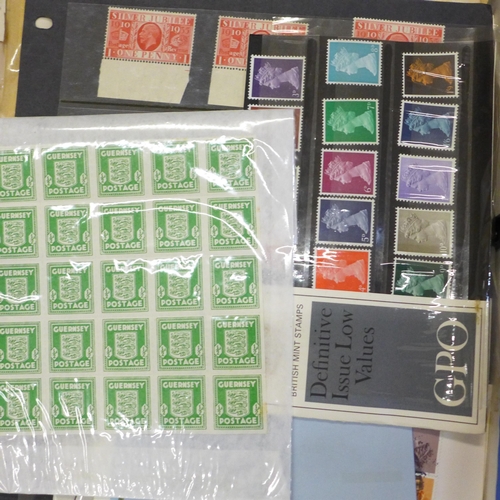 692 - A box file of Great Britain stamps, covers, etc.