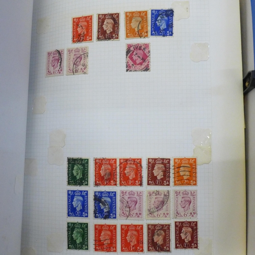 692 - A box file of Great Britain stamps, covers, etc.