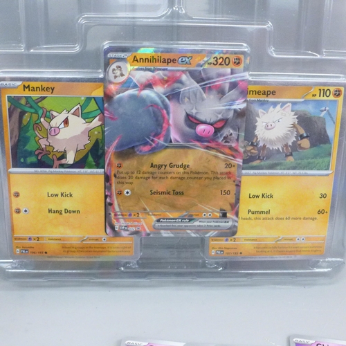 700 - Over five hundred Pokemon cards, two balls plus promos