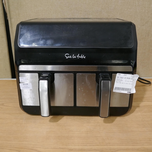 6174 - Sur La Table Double Air Fryer  (325-302) This lot is subject to vat