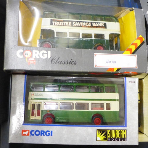 723 - Die-cast model vehicles, mainly Corgi, boxed