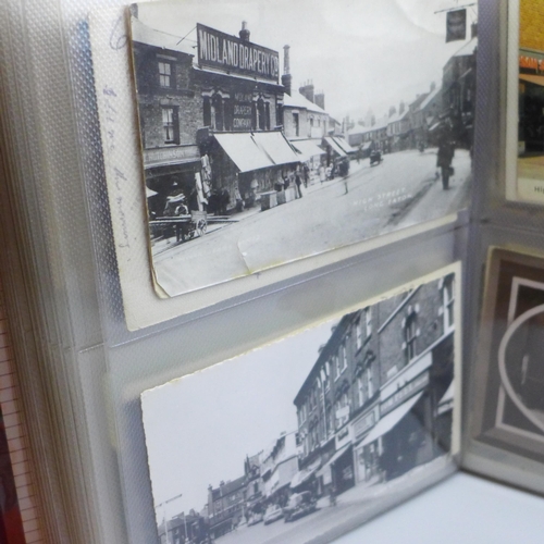 741 - 100 postcards of old Long Eaton - mostly early 20th Century