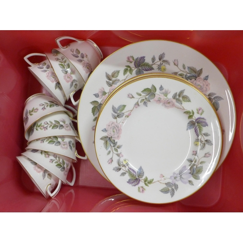 775 - A collection of Royal Worcester June Garland dinner and tea ware, over 70 items **PLEASE NOTE THIS L... 