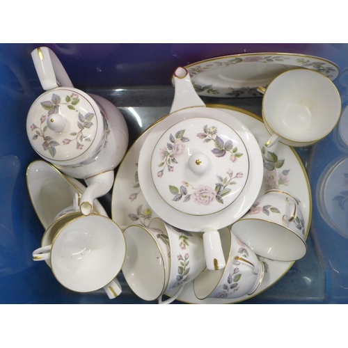 775 - A collection of Royal Worcester June Garland dinner and tea ware, over 70 items **PLEASE NOTE THIS L... 