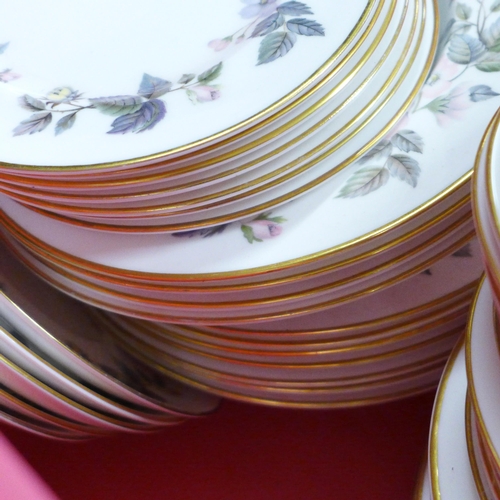 775 - A collection of Royal Worcester June Garland dinner and tea ware, over 70 items **PLEASE NOTE THIS L... 