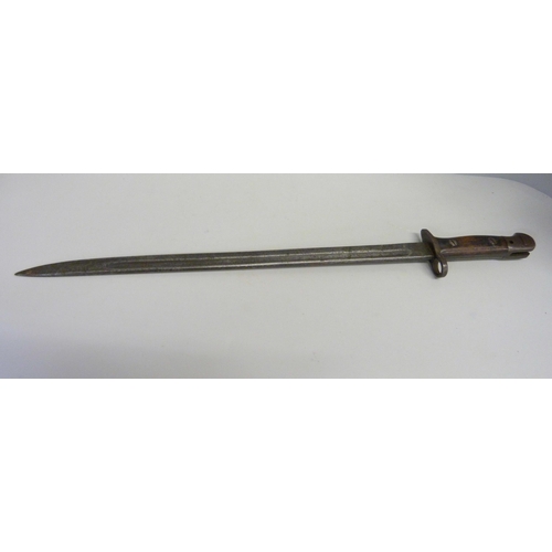 809 - A Wilkinson British 1907 pattern WWI bayonet