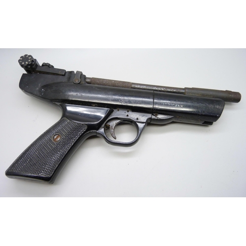 812 - A Hurricane target shooting air pistol