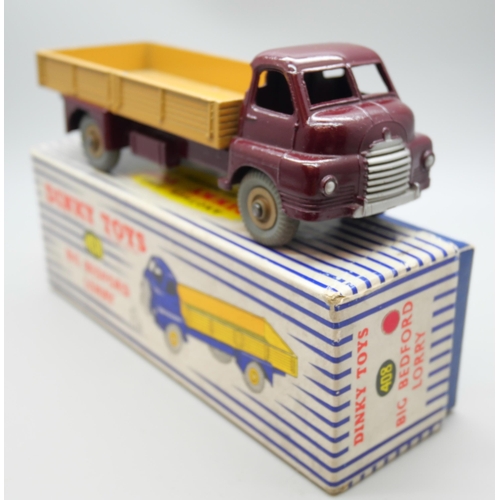 848 - A Dinky Toys 408 Big Bedford Lorry, boxed