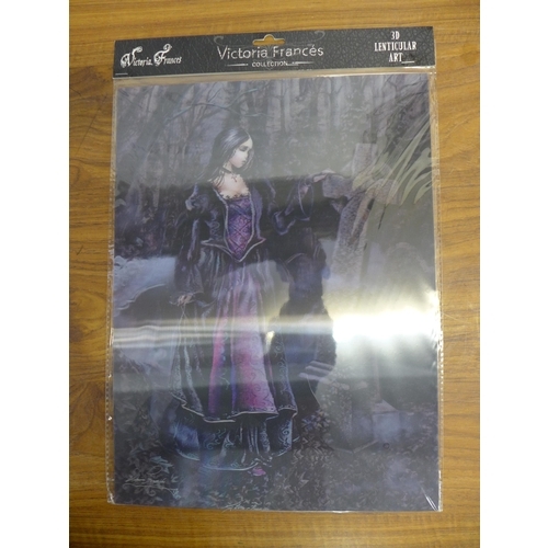 2238 - 75 3D illusion lenticular prints including animals, children's TV programmes, Gothic, fantasy and re... 