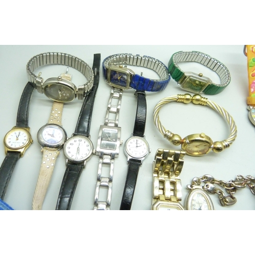 898 - A collection of lady's wristwatches