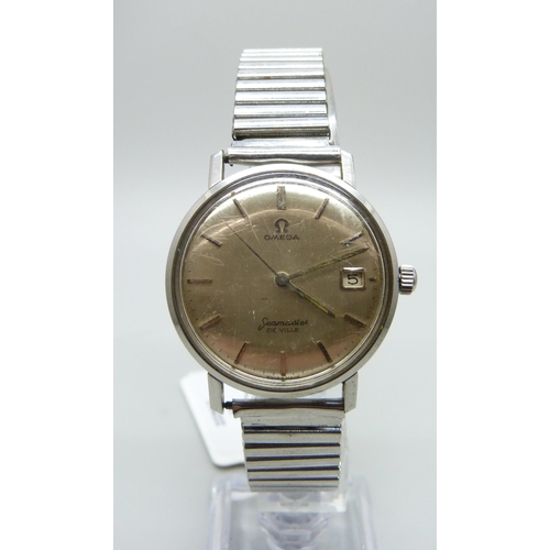 965 - An Omega Seamaster De Ville wristwatch with date