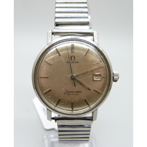 965 - An Omega Seamaster De Ville wristwatch with date