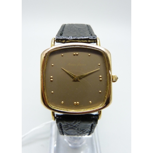 971 - A 1970s Maurice Lacroix wristwatch with ETA caliber 2512-1 mechanical movement