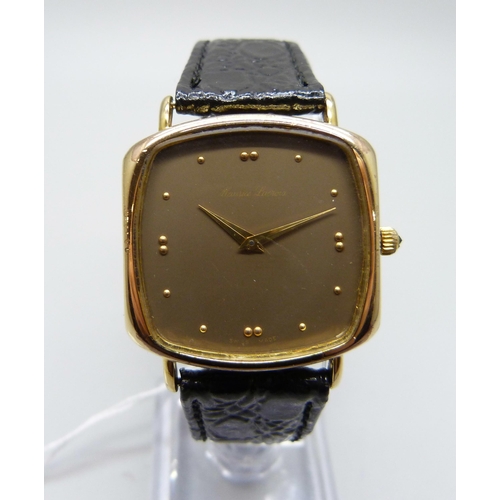 971 - A 1970s Maurice Lacroix wristwatch with ETA caliber 2512-1 mechanical movement