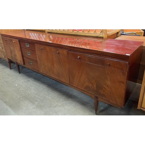 74 - A mahogany sideboard