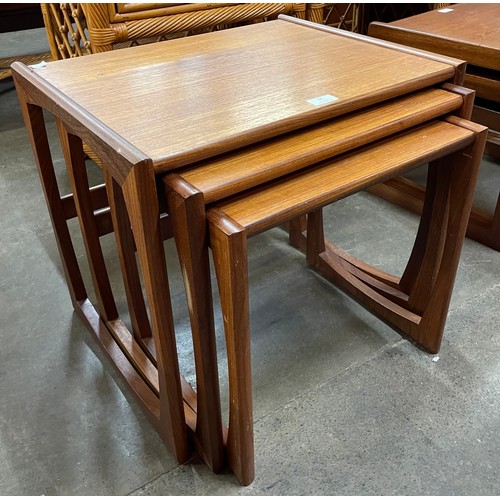 66 - A G-Plan Quadrille teak nest of tables