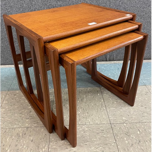 30 - A G-Plan Quadrille teak nest of tables