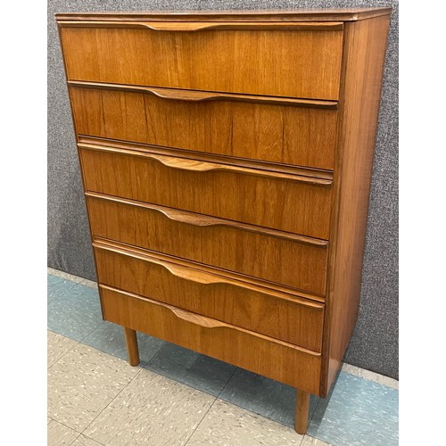 2 - An Austin Suite teak chest of drawers