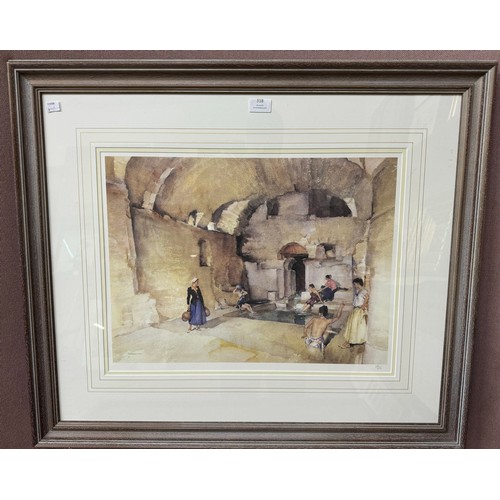 318 - A Sir William Russell Flint limited edition print, no. 332/636, framed