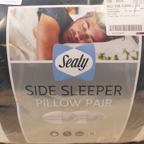 6250 - Sealy Side Sleeper pillows *This Item Is Subject To Vat (327A-80)