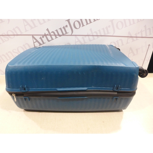 6253 - At Jetdriver Large 79cm 4 Wheel Spinner Hardside Suitcase *This Item Is Subject To Vat (327A-71)