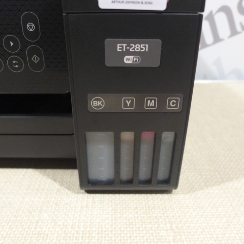 6263 - Epson Et-2851 Ink Jet Printer, Original RRP £199.99 + Vat *This Item Is Subject To Vat (327A-75)