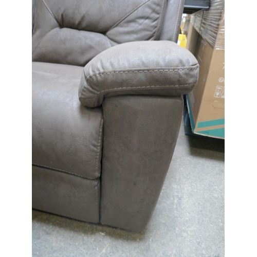 1440 - Justin Brown 3 Seater Power Recline, Original RRP £833.33 + Vat (4209-21) *This lot is subject to Va... 