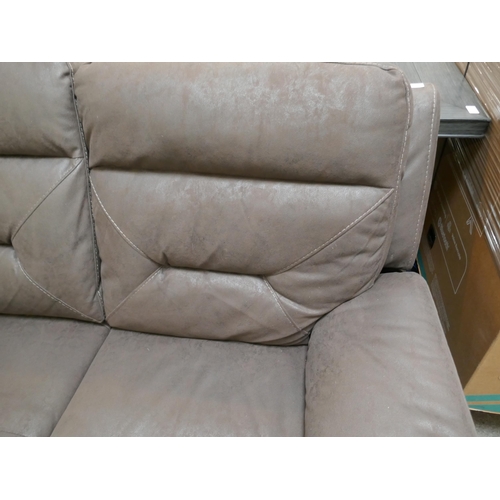 1440 - Justin Brown 3 Seater Power Recline, Original RRP £833.33 + Vat (4209-21) *This lot is subject to Va... 