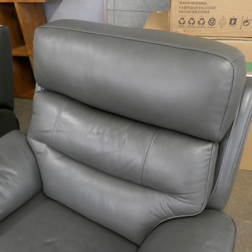 1449 - Fletcher Leather Power Recliner, Original RRP £624.99 + Vat (4209-19) *This lot is subject to Vat