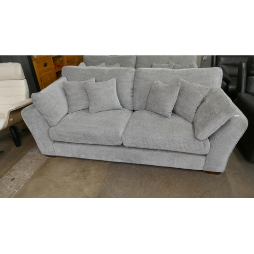 1451 - Selsey 3 Seater Titanium  Fabric Sofa, Original RRP £833.33 + Vat (4209-32) *This lot is subject to ... 