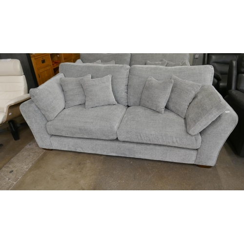 1452 - Selsey 3 Seater Titanium  Fabric Sofa, Original RRP £833.33 + Vat (4209-33) *This lot is subject to ... 