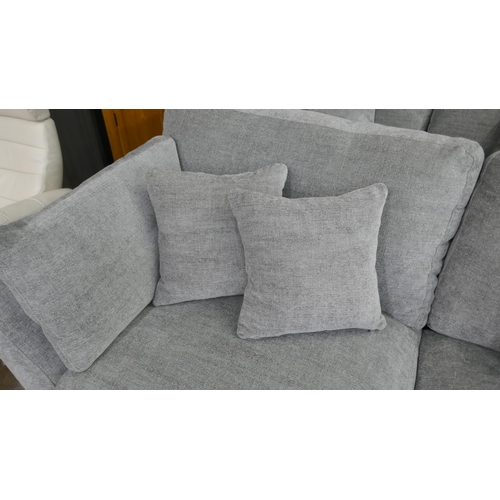 1452 - Selsey 3 Seater Titanium  Fabric Sofa, Original RRP £833.33 + Vat (4209-33) *This lot is subject to ... 