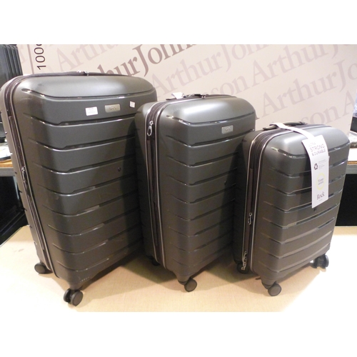 6256 - Rock Prime 3 Piece Luggage Set, Original RRP £145.83 + Vat *This Item Is Subject To Vat (327A-76)