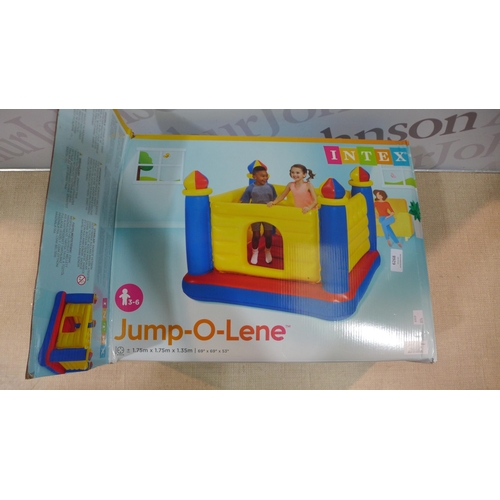 6268 - Intex Castle Bouncer Jump-O-Lene, Dino Crew Dog Toy *This Item Is Subject To Vat (327A-87,100)