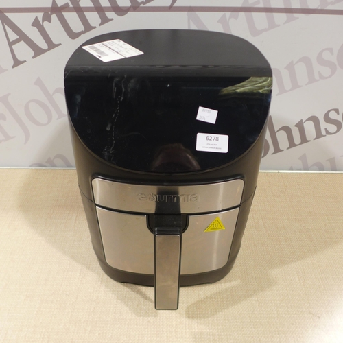 6278 - Gourmia Air Fryer 7Qt  *This Item Is Subject To Vat (327A-366)