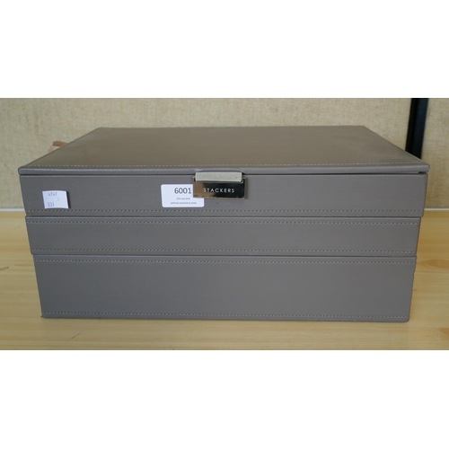 6001 - Stackers Jewellery Box   (331-124)   * This Lot Is Subject To Vat