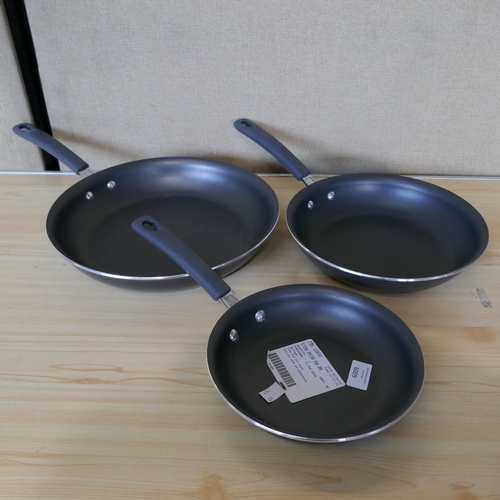 6009 - Tramontina Frying Pan 3Pk    (331-132)   * This Lot Is Subject To Vat