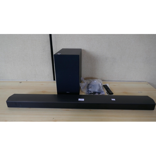 6018 - Samsung Soundbar With Sub Woofer And Remote - This Lot Requires A Uk Adaptor, Original Rrp £271.74 +... 