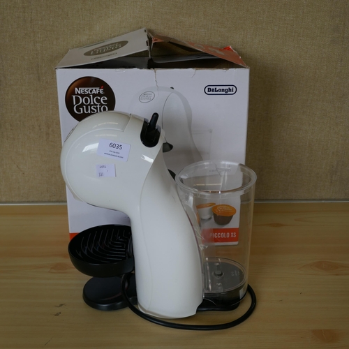 6035 - Dolce Gusto Piccolo Coffee Machine     (331-69)   * This Lot Is Subject To Vat