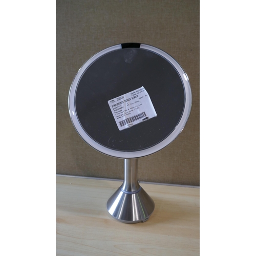 6041 - Simplehuman Sensor Mirror  - This Lot Requires A Uk Adaptor, Original Rrp £120.74 + Vat (331-75)   *... 