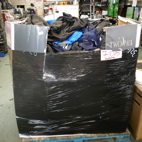 6063 - Pallet of mixed clothing inc Callaway , Champion, Adidas, Gerry, ETC  (321-600) *This lot is subject... 