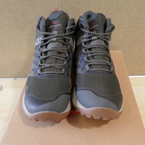 6064 - 12 Pairs Of Merrell Nova 3 Mid Walking Boots ( inc 6x size UK 9.5 / 6x Size UK 10.5 )(321-600) *This... 