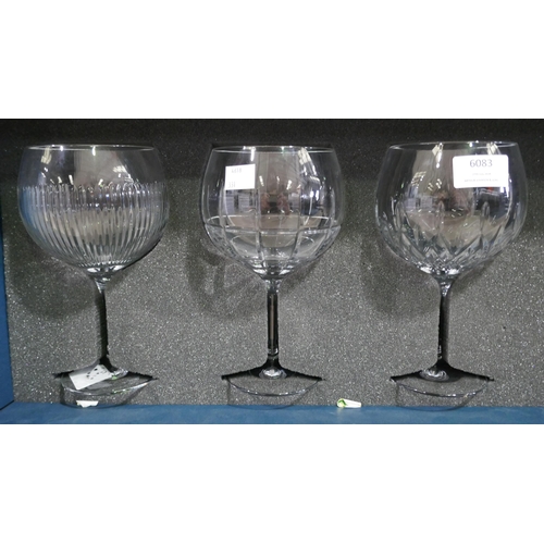 6083 - 3x Waterford Journeys Gin Glass , Original Rrp £114.70 + Vat (331-13)   * This Lot Is Subject To Vat