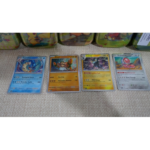 6085 - Pokemon Mini Tins (331-195)   * This Lot Is Subject To Vat