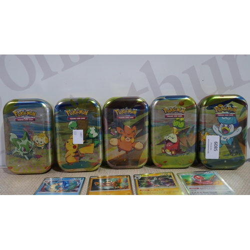 6085 - Pokemon Mini Tins (331-195)   * This Lot Is Subject To Vat